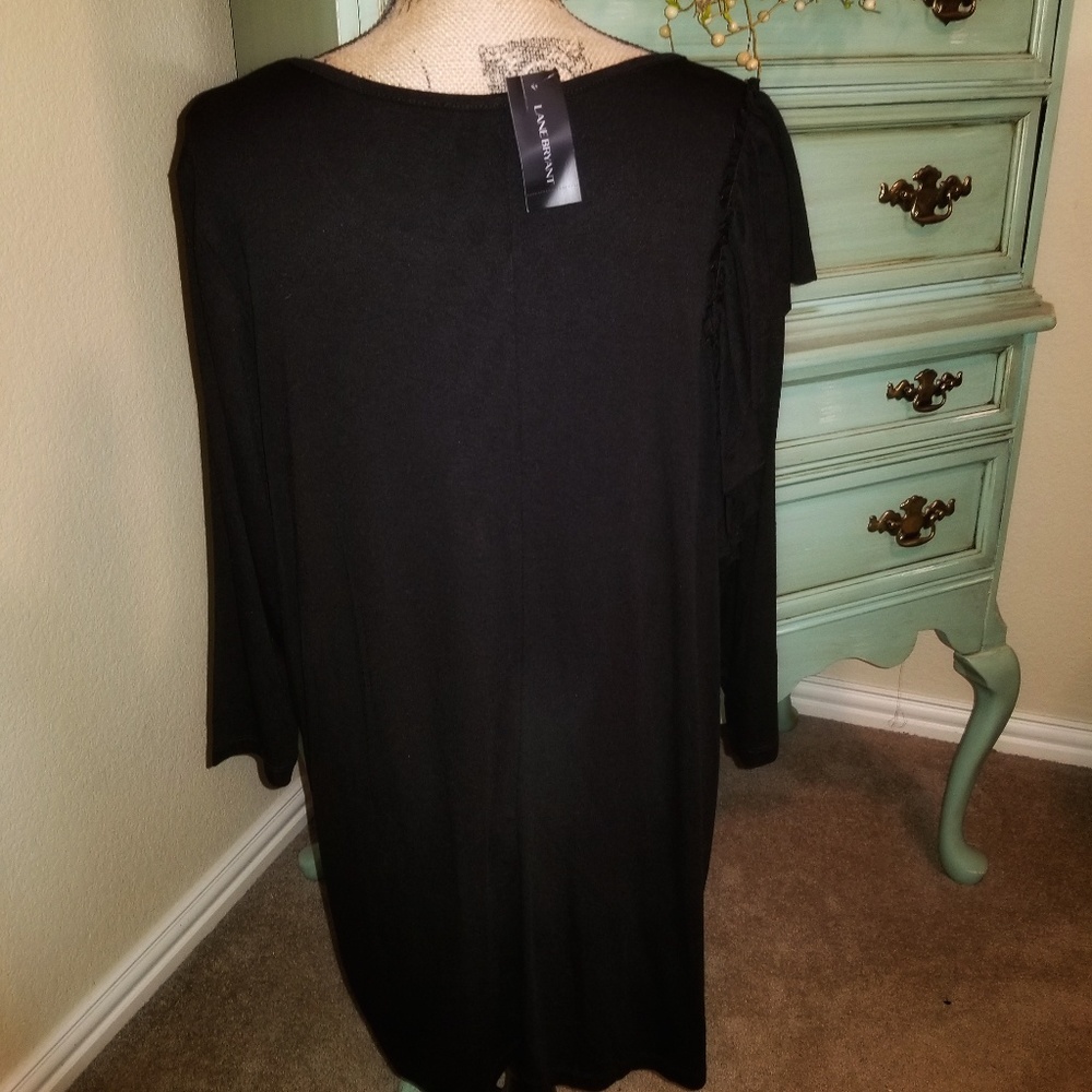 Flash Sale!! 💥 Lane Bryant Layered Ruffled Tunic - Picture 7 of 7